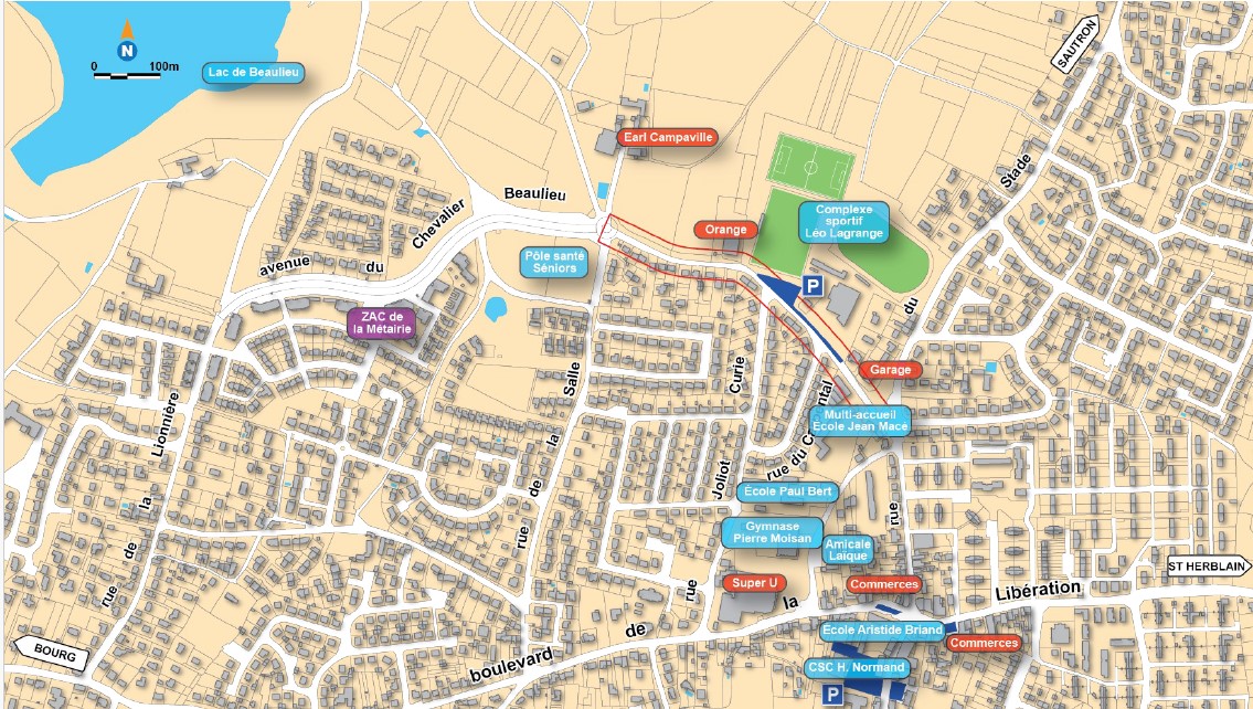 Noë Allais - les équipements